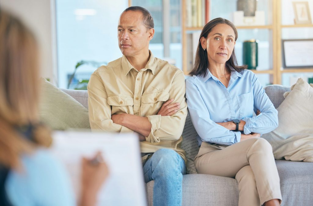 Divorce, therapy and couple consulting therapist for failed marriage. Counseling, consultation and
